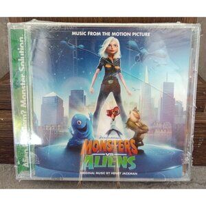 New Factory Sealed Monsters Vs Aliens (Movie) Soundtrack for Children- CD